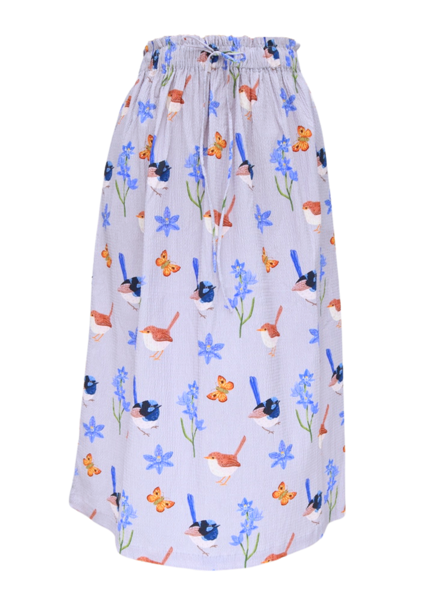 Fairy Wren Midi Skirt