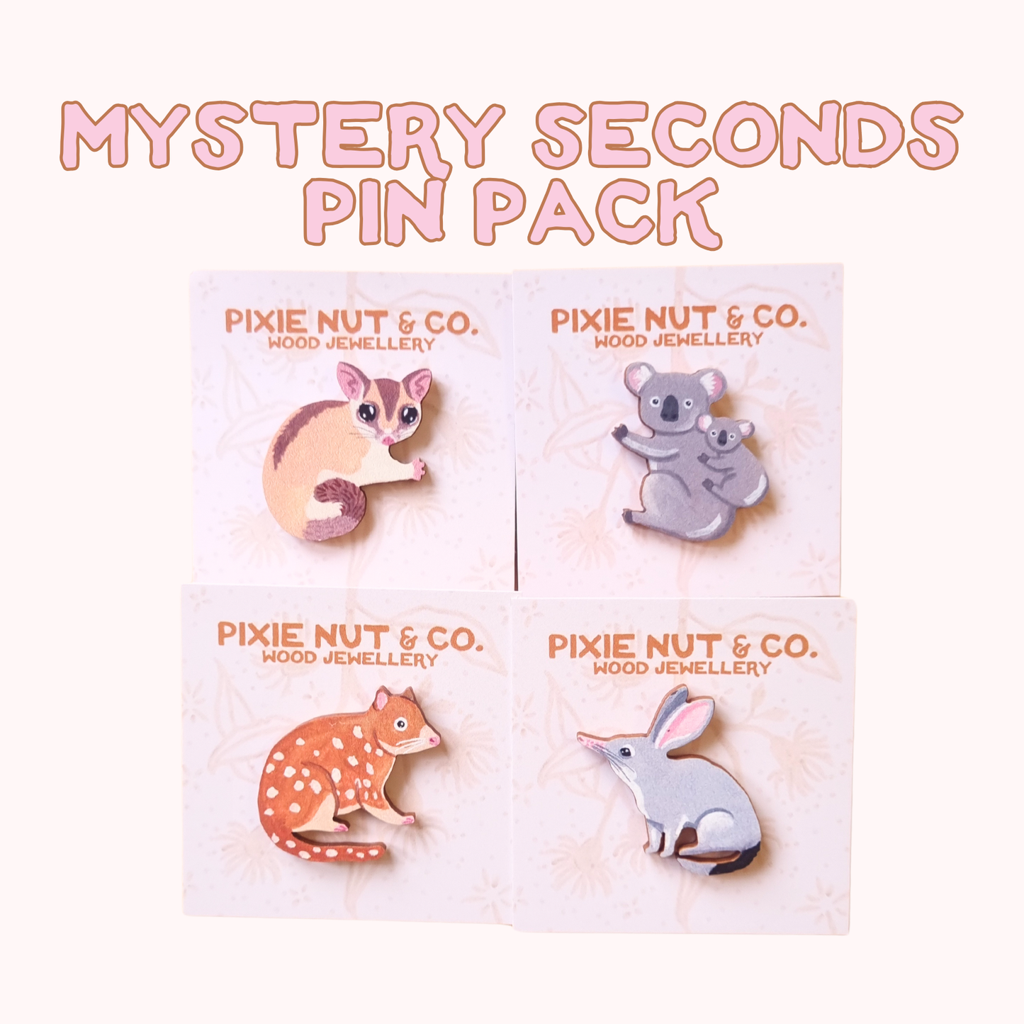 MYSTERY SECONDS PIN PACK - 4