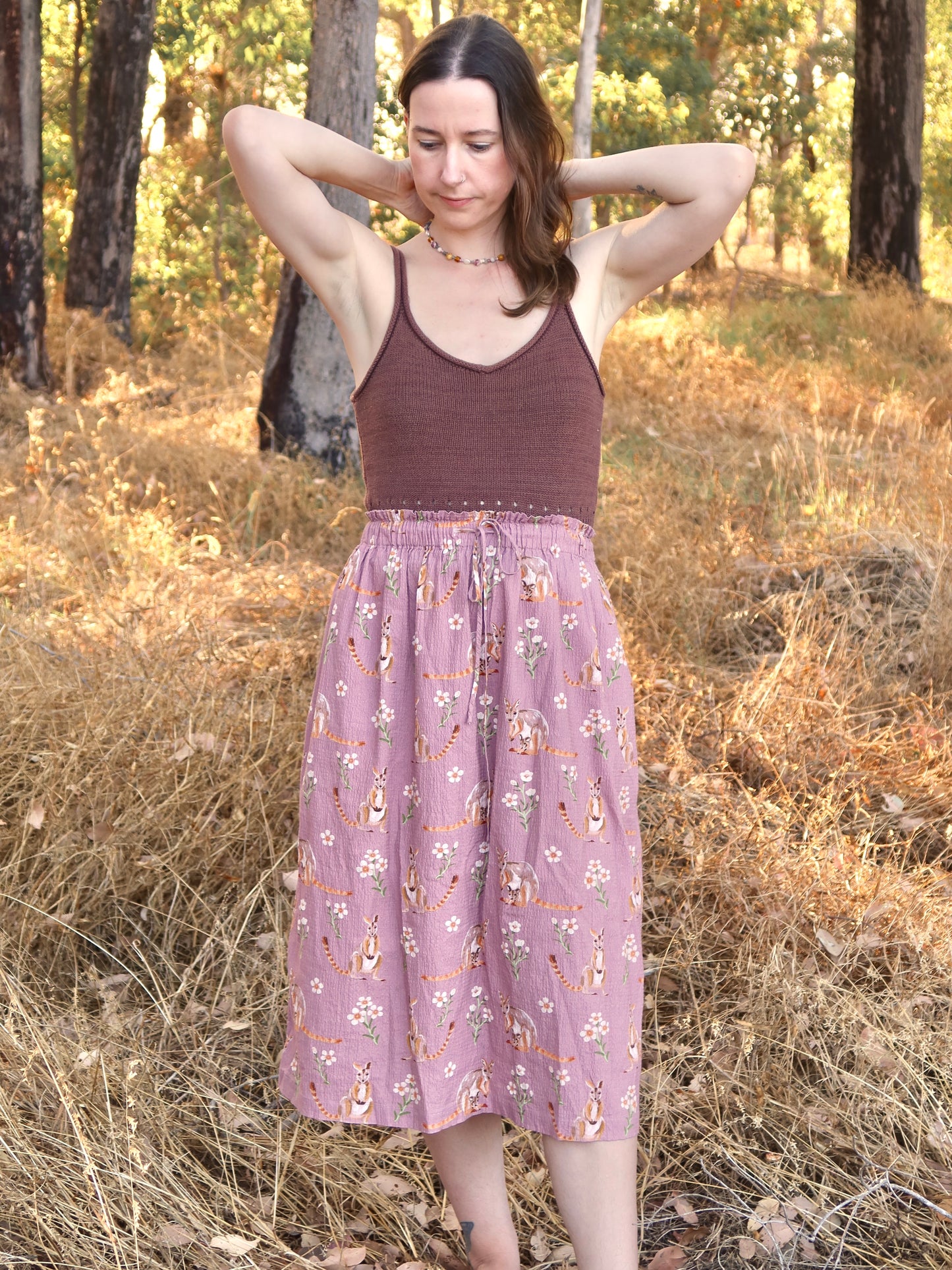Wallaby Midi Skirt