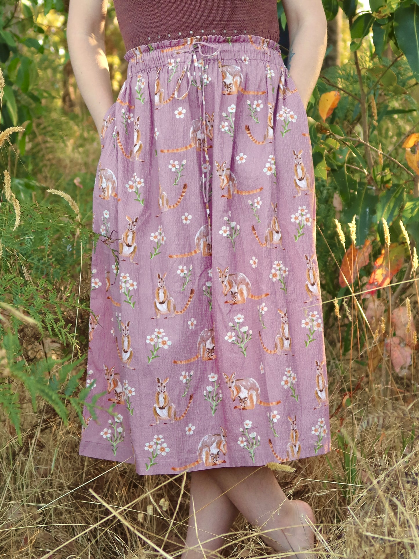 Wallaby Midi Skirt