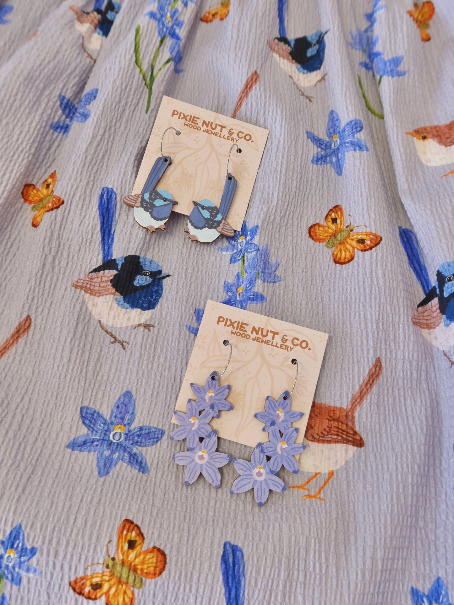 Fairy Wren Midi Skirt