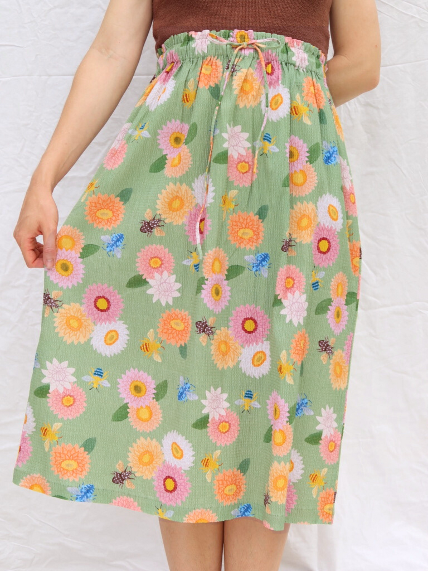Strawflower Midi Skirt