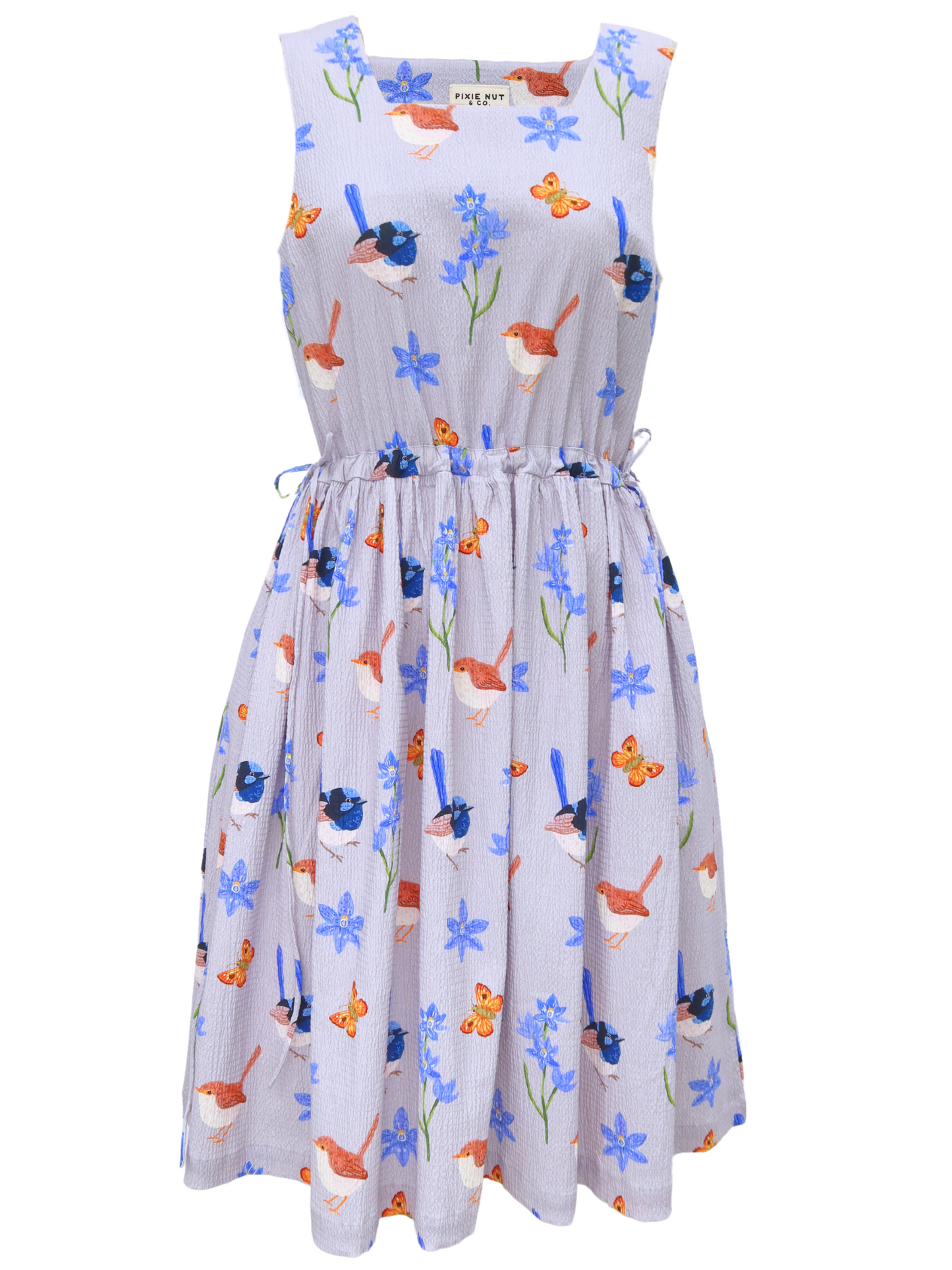 Fairy Wren Pinafore Dress