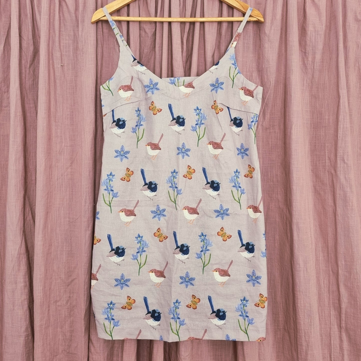 Sample - Wren Slip Dress - Cotton/Linen - Size S