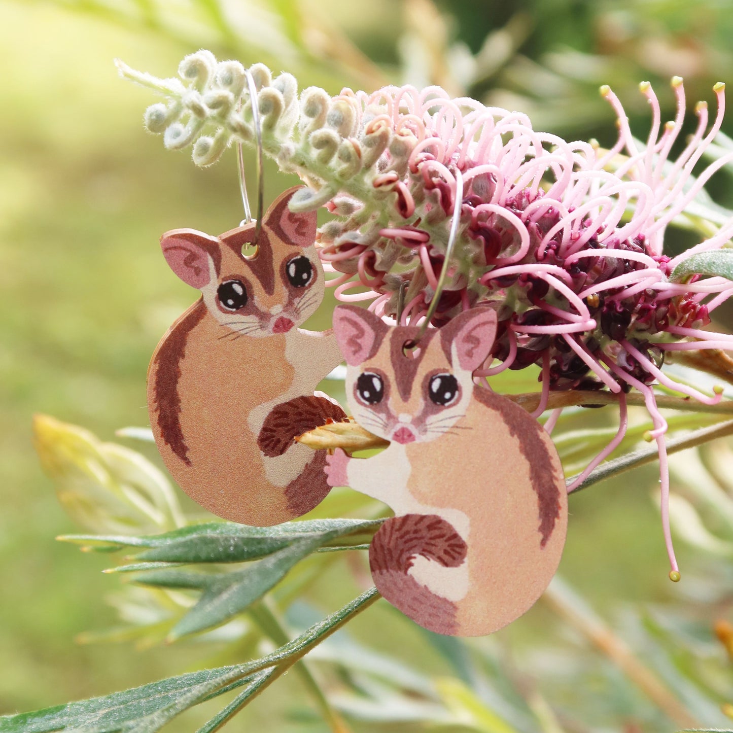 sugar glider earrings