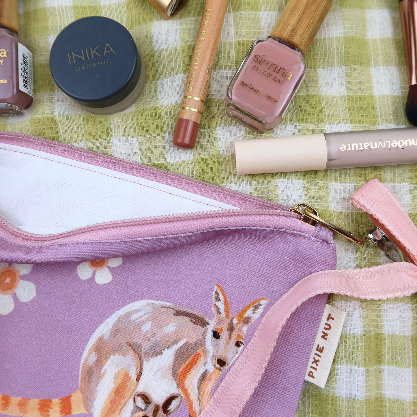 Wallaby Australian Makeup Bag