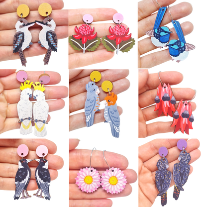 Seconds Wooden Earrings