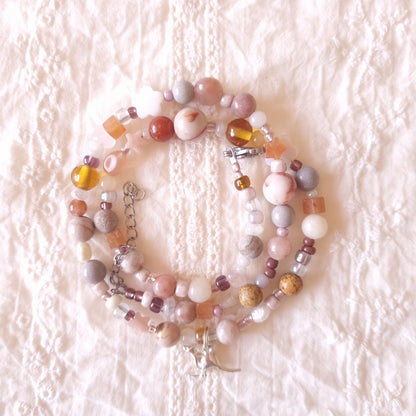 Beaded Necklace - Wallaby Charm