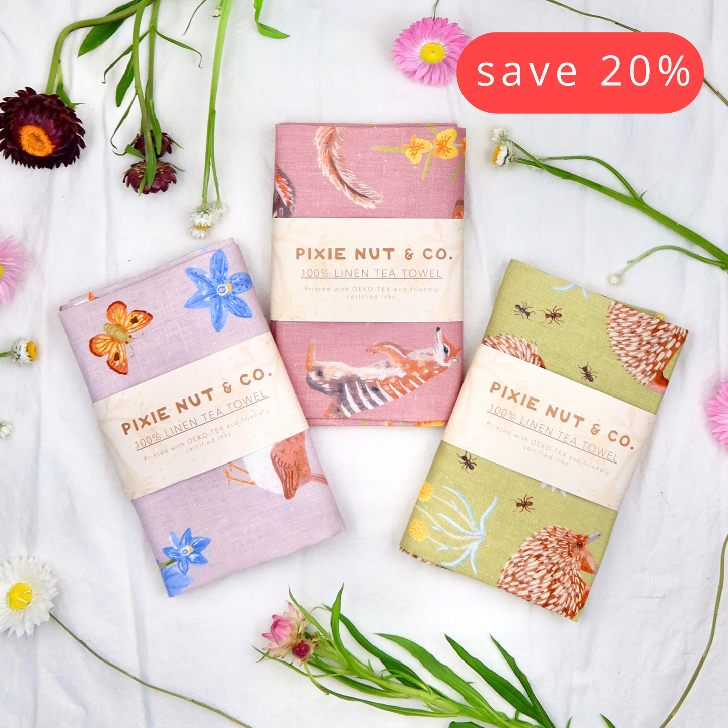 3x Tea Towel Bundle