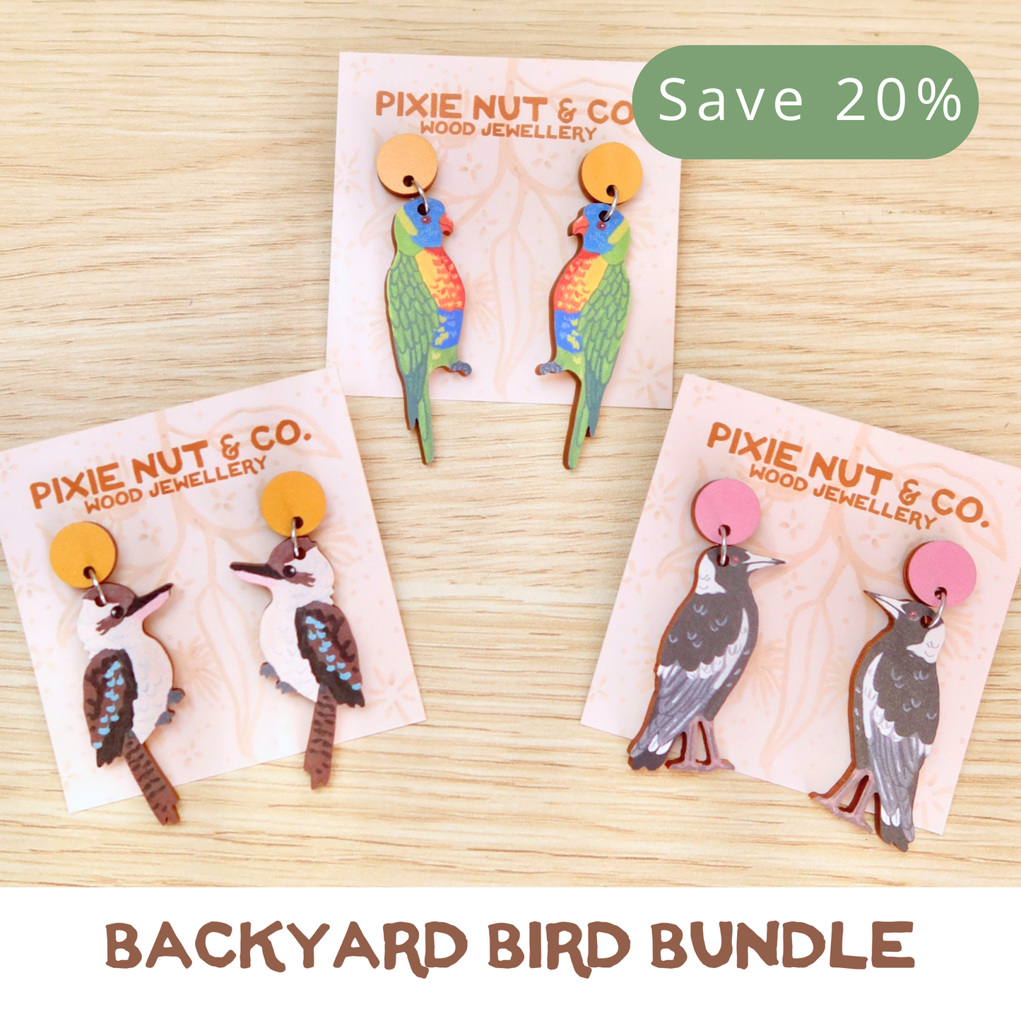 Backyard Bird Earring Bundle
