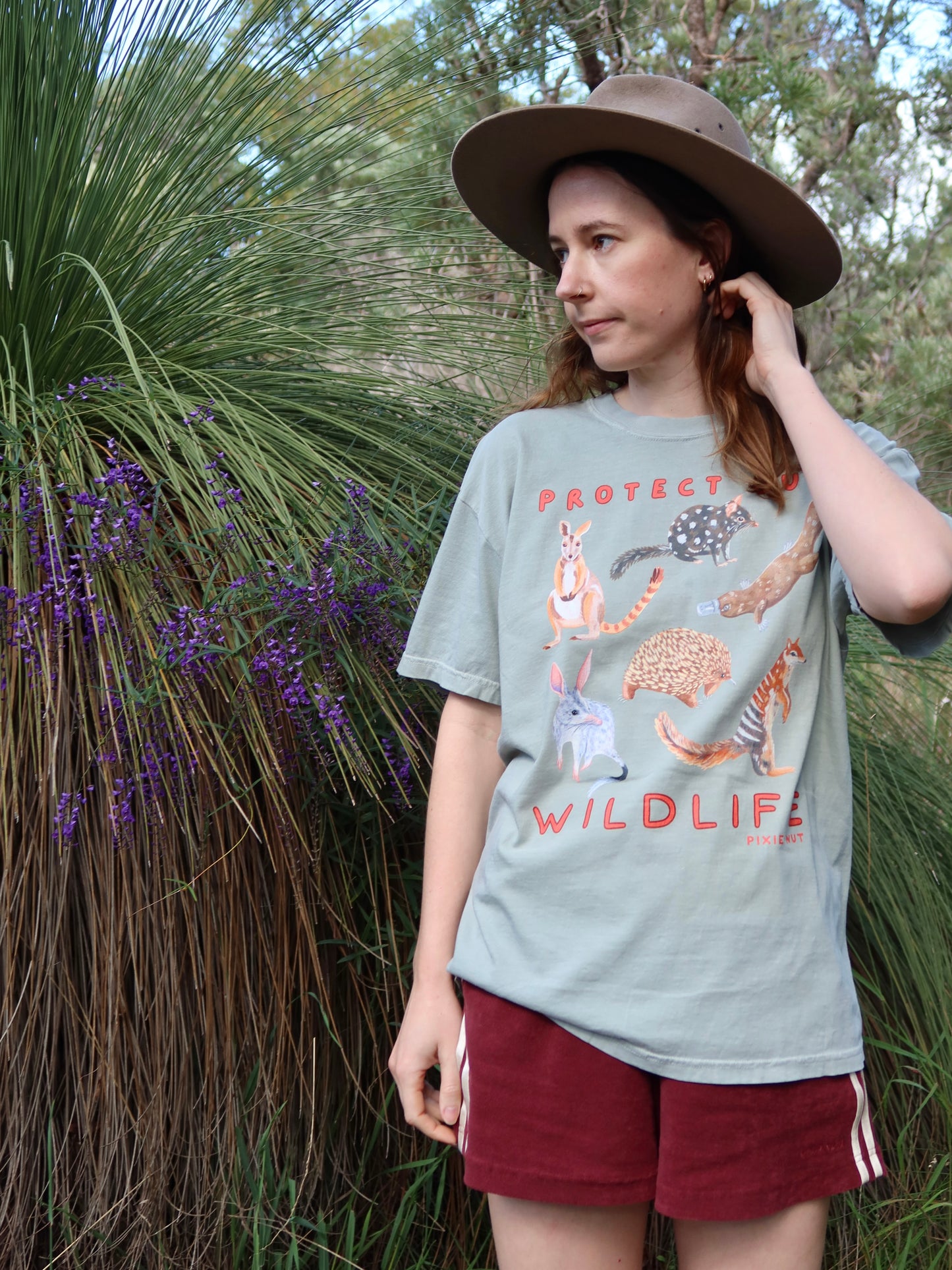 Protect Our Wildlife Tshirt (Bay) ~ PREORDER