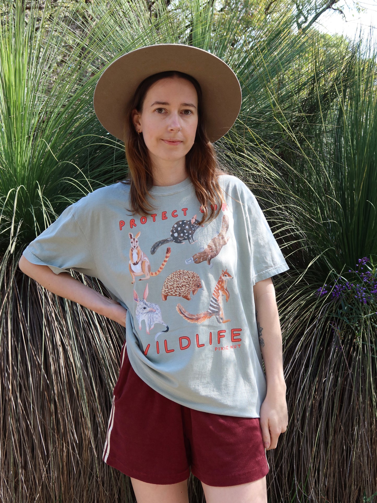 Protect Our Wildlife Tshirt (Bay) ~ PREORDER