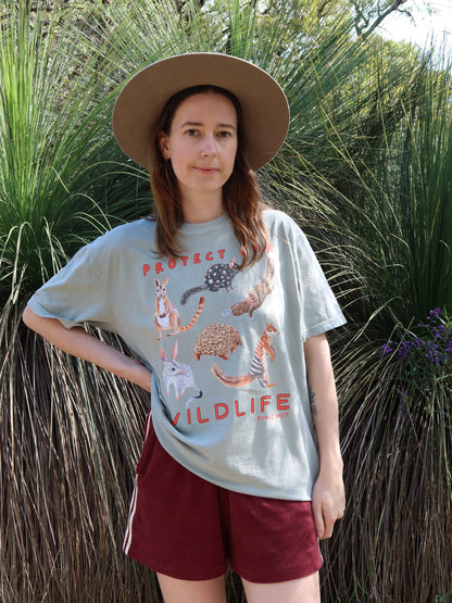 Protect Our Wildlife Tshirt (Bay) ~ PREORDER