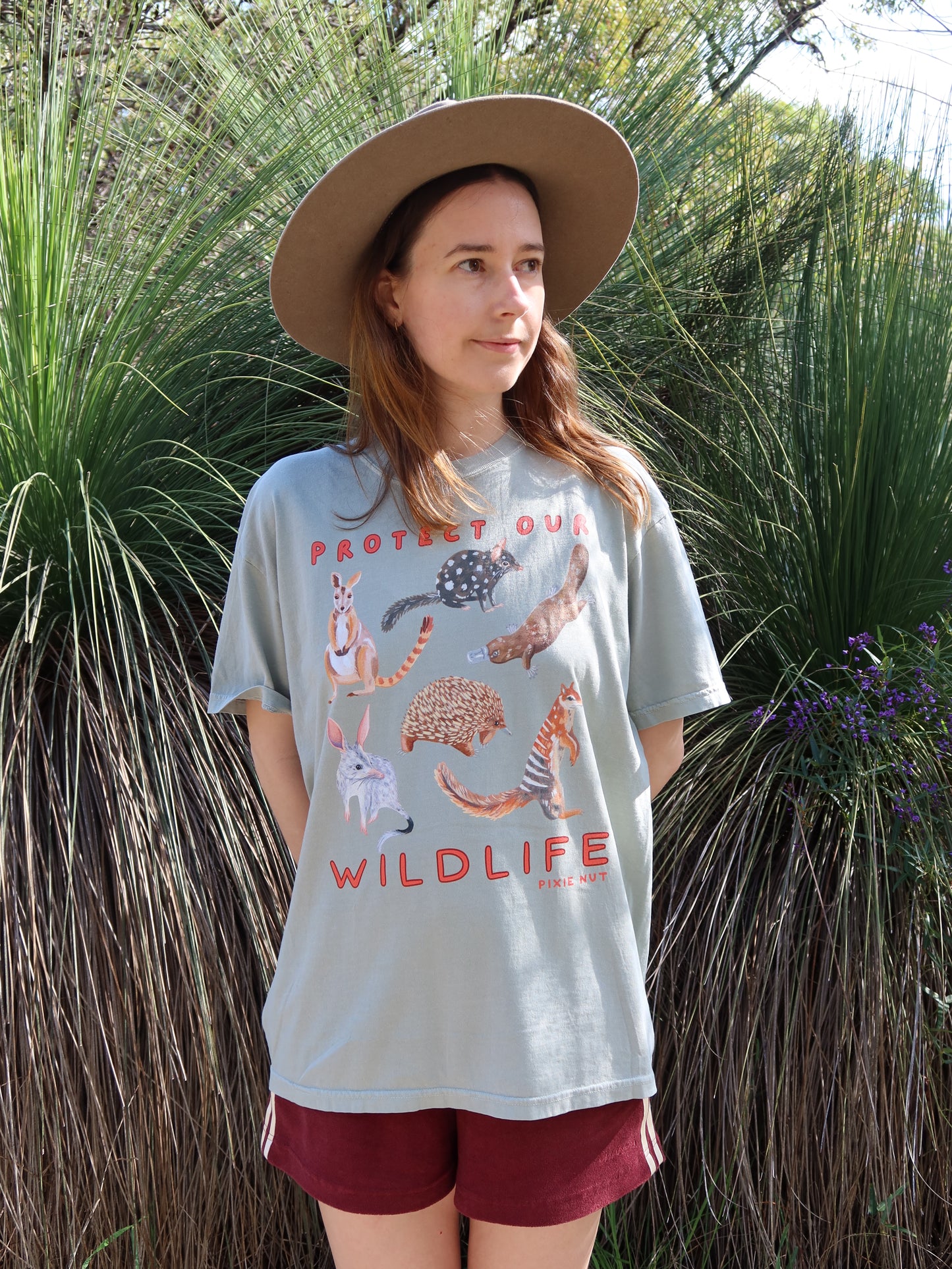 Protect Our Wildlife Tshirt (Bay) ~ PREORDER