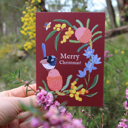 Christmas Greeting Card Pack of 3
