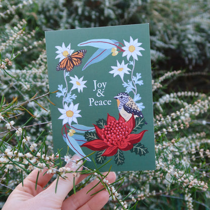 Pardalote Christmas Greeting Card