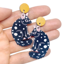 Load image into Gallery viewer, Eastern Quoll Australian Animal Earrings