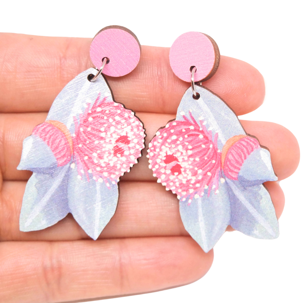 Mottlecah Australian Wildflower Earrings
