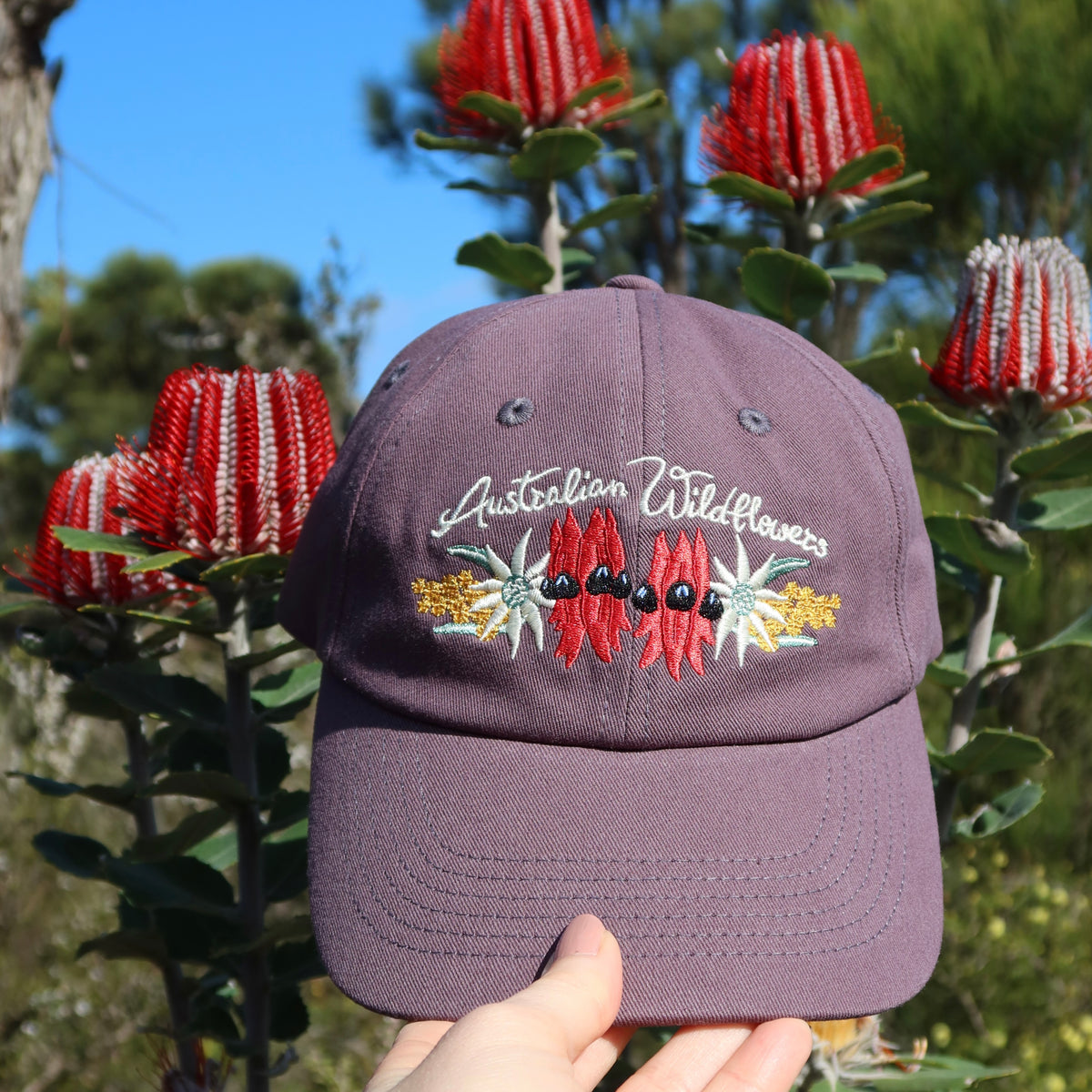 Australian Wildflowers Cap