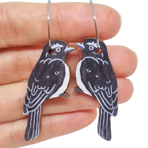 Willie Wagtail Earrings