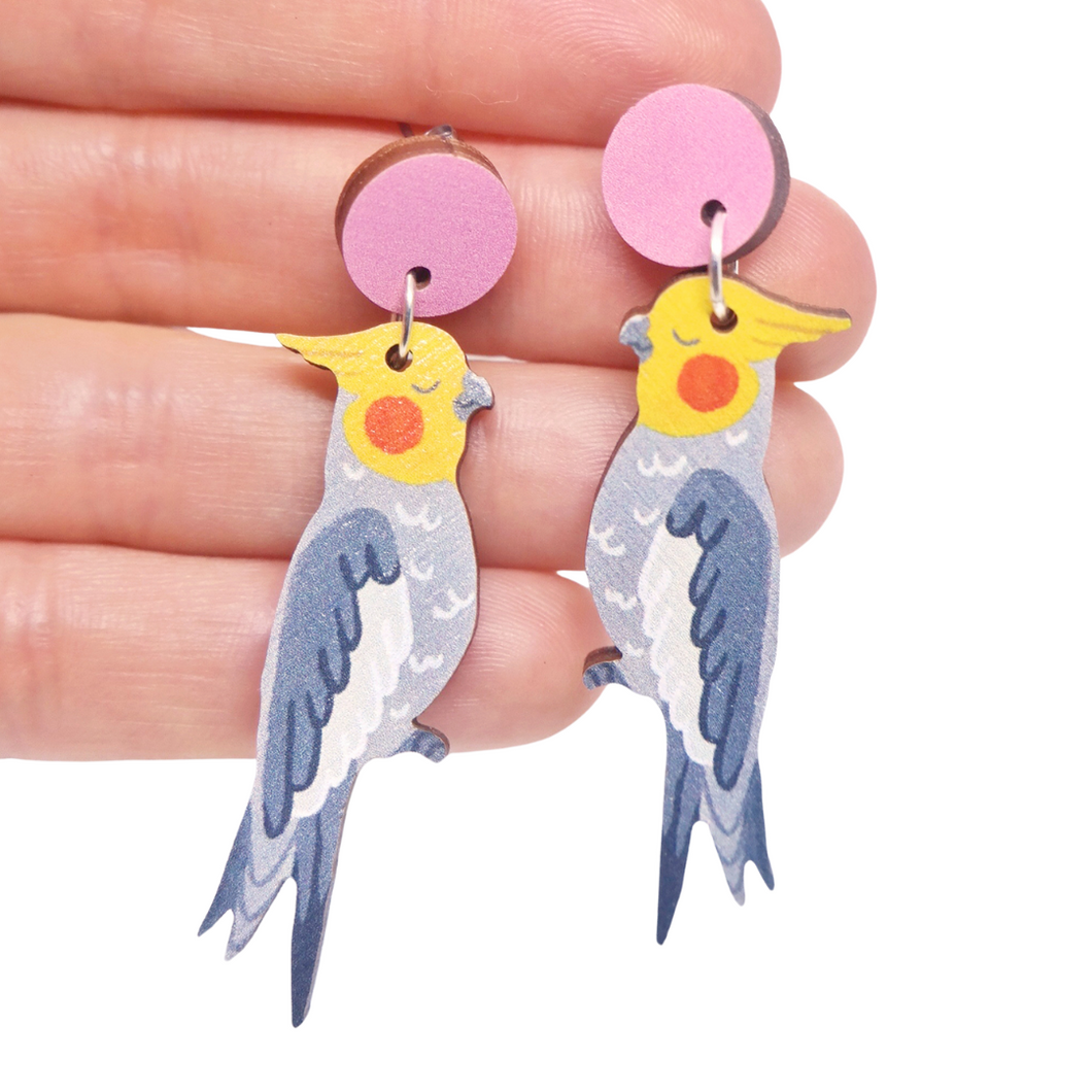 Cockatiel Earrings