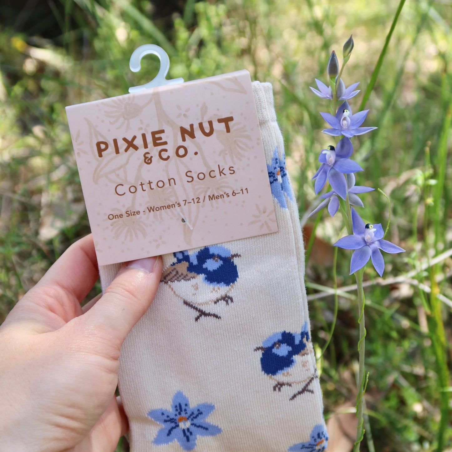 Fairy Wren Australian Socks