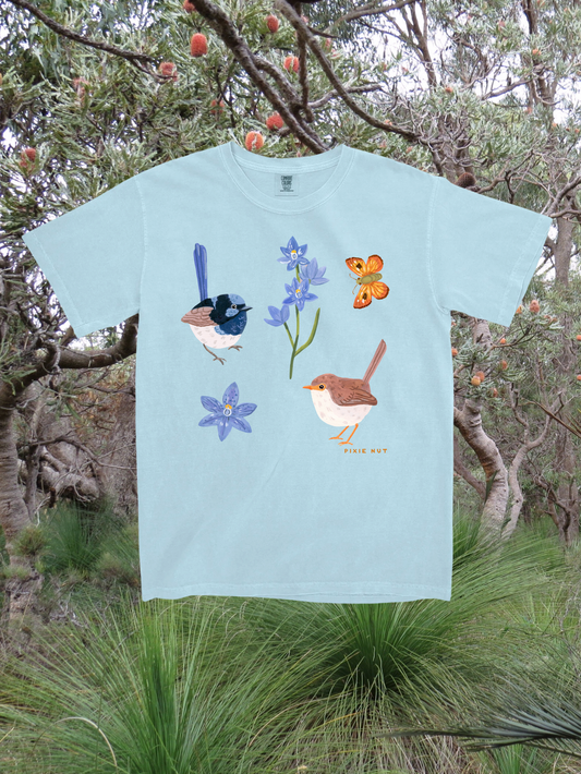 Fairy Wren Tshirt ~ PREORDER