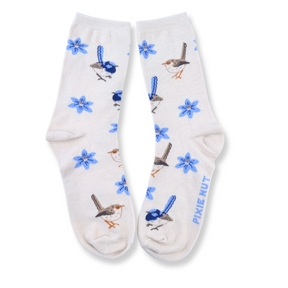 Fairy Wren Australian Socks