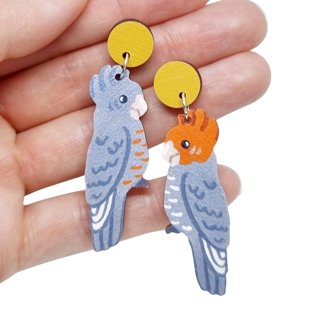 Cockatoo earrings 2025
