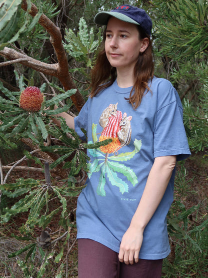 Honey Possum T-shirt ~ Blue Jean