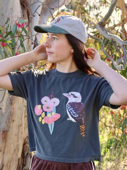 Kookaburra Cropped Tee