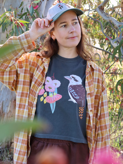 Kookaburra Cropped Tee