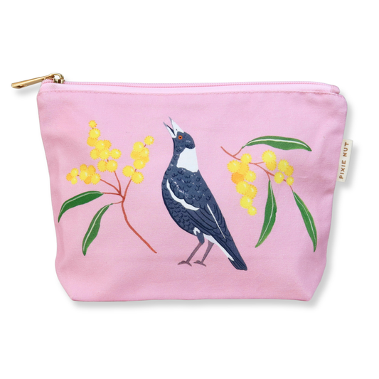 Magpie Australian Makeup Bag