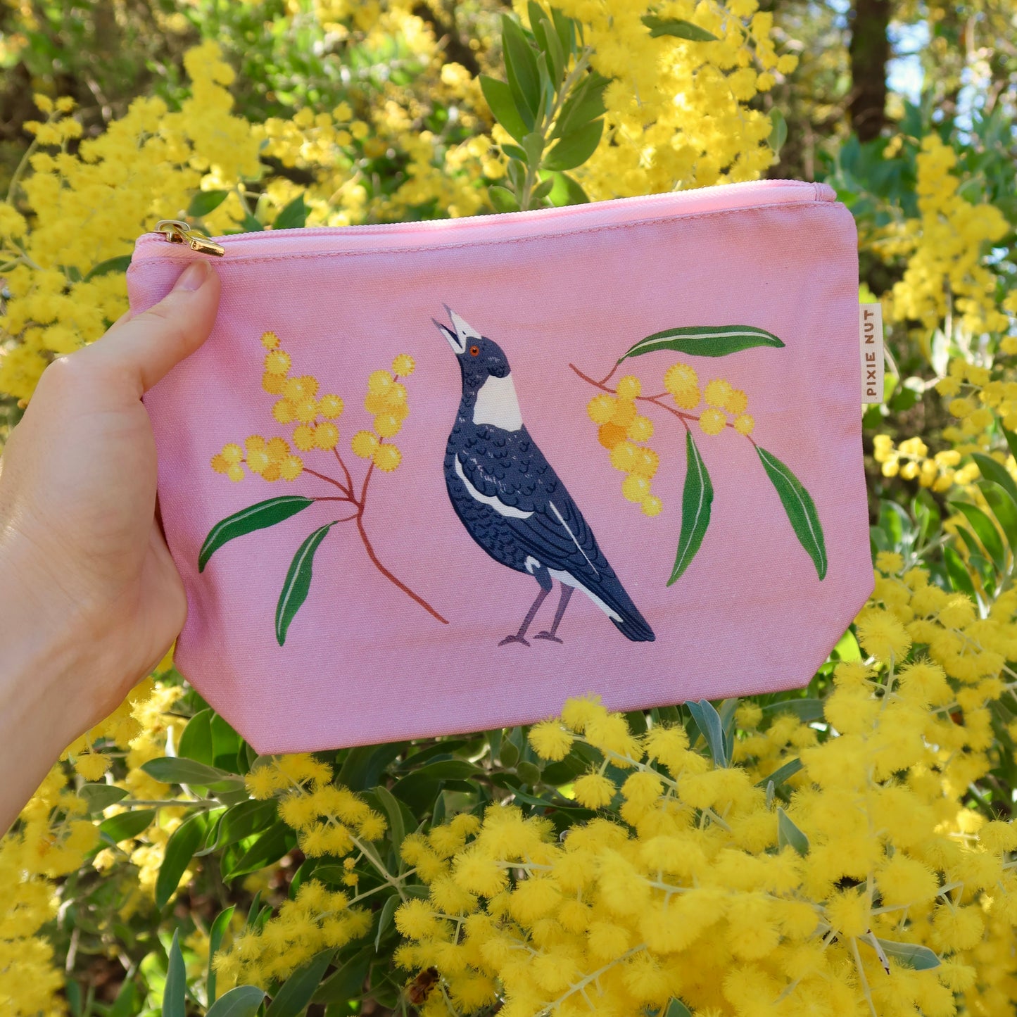 Magpie Australian Makeup Bag