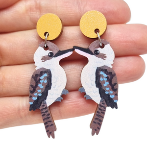 Kookaburra Australian Bird Earrings
