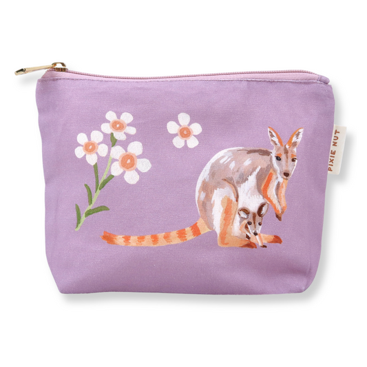 Wallaby Australian Makeup Bag