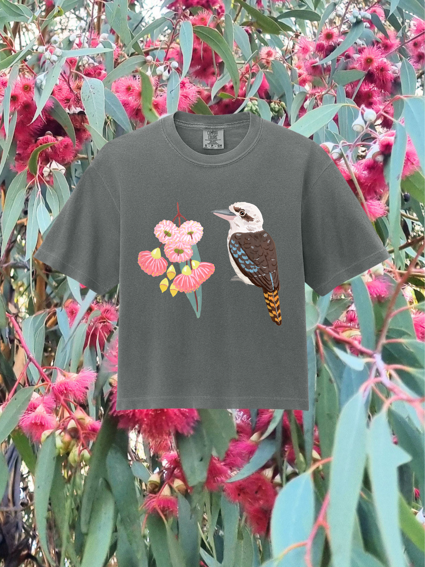 Kookaburra Cropped Tee